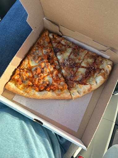 Ginos of West Hempstead BBQ Chicken Pizza Slice