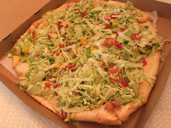 Colosseo Pizzeria of Port Jefferson NY : Salad Pizza