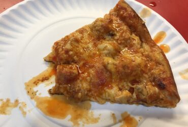 Ginos of West Hempstead Buffalo Chicken Pizza Slice