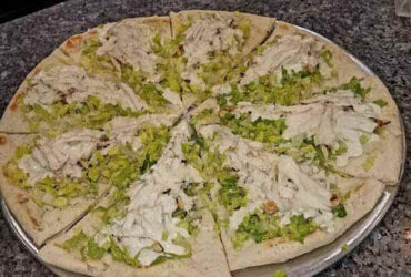 Ginos of West Hempstead NY Grilled Chicken Cesar Salad Pizza Slice